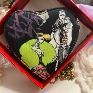 Christian La Croix graphic coin purse